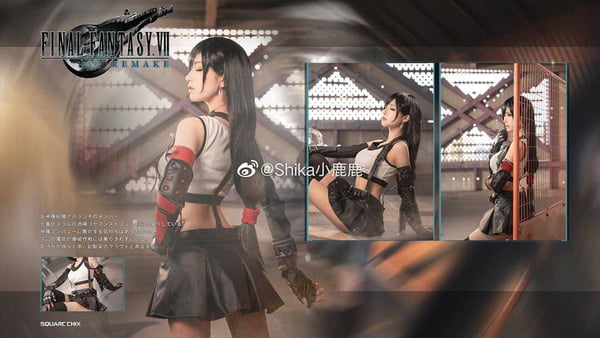 Tifa Lockhart đẹp thì ai cũng biết, nhưng đốt mắt người nhìn thế này thì không phải lúc nào cũng thấy