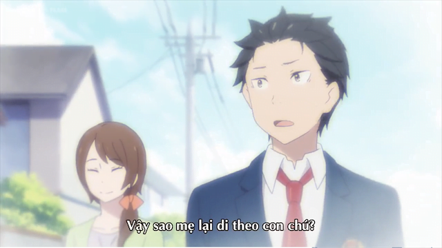 Re:Zero Season 2 tập 4 - Trở về thế giới thực, đối mặt với quá khứ 3 Re Zero ss2 tập 4: Subaru quyết định đi học trở lại, đối mặt với quá khứ của cậu
