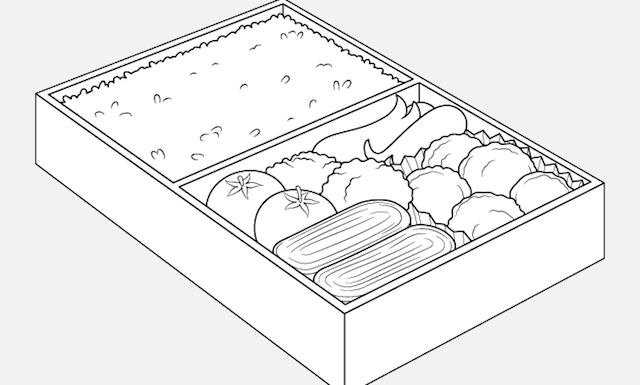 Hướng dẫn vẽ hộp cơm trong Anime Manga