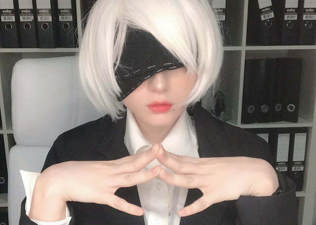 Cosplay 2B thư ký văn phòng có “tâm hồn to tròn” cực nóng bỏng