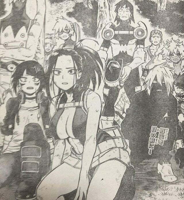 My Hero Academia 283 Spoiler: Midoriya một mình ngăn cản Shigaraki 1 My Hero Academia 283 Spoiler: Mọi người kinh hoàng nhìn thành phố bị phá hủy