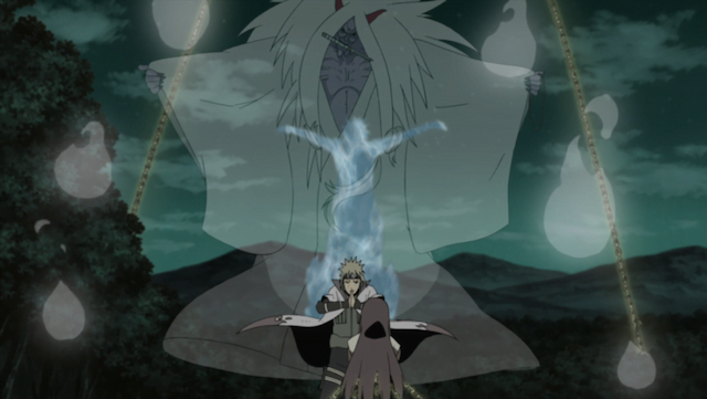 Naruto có phải là Jinchuriki của Thập Vĩ không? 2 Minato phong ấn Cửu Vĩ