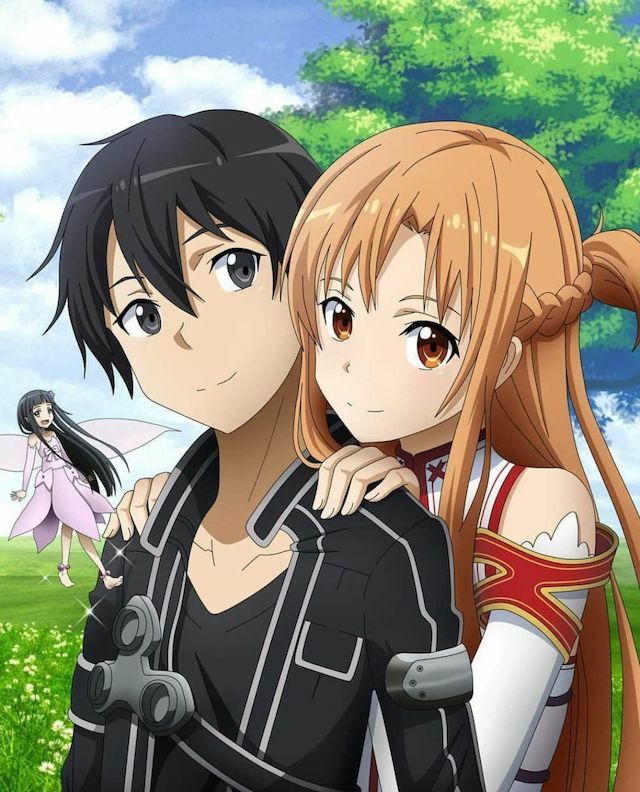 Top 5 cặp đôi được yêu thích nhất Anime mùa hè 2020 1 Kirito và Asuna là cặp đôi được rất nhiều khán giả yêu thích trong mùa hè 2020