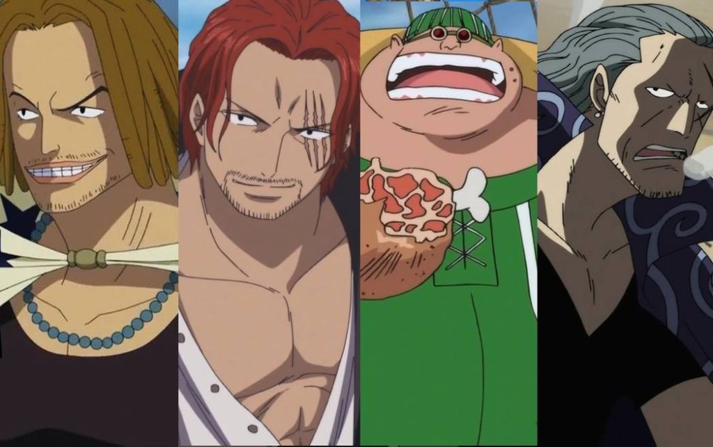 One Piece: Ngẩn ngơ ngắm Tứ hoàng Shanks cùng 3 thành viên mạnh nhất băng Tóc Đỏ diện trang phục Wano quốc 2 4 thành viên được cho là mạnh nhất của băng Shanks Tóc Đỏ