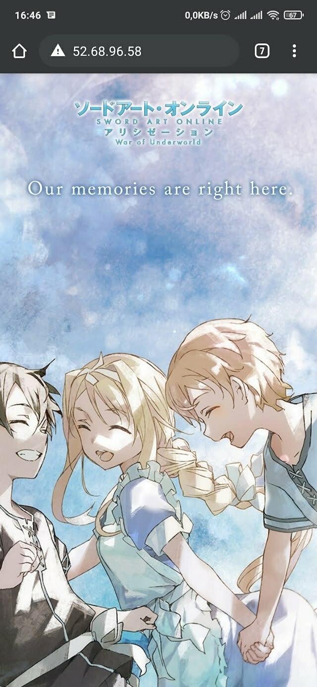 Bạn đã search địa chỉ IP trong tập cuối SAO: Alicization chưa? 4 Kết quả khi search google 52.68.96.58
