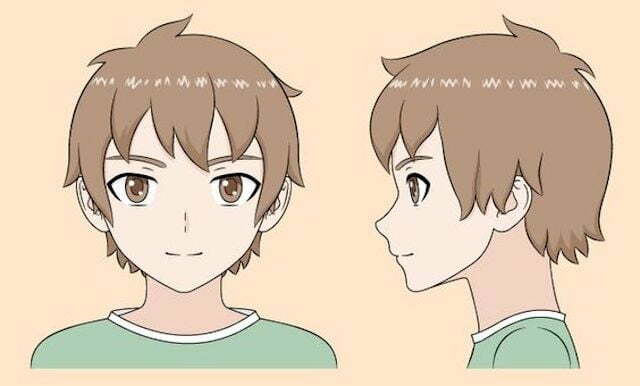 8 bước vẽ khuôn mặt nhân vật Anime nam