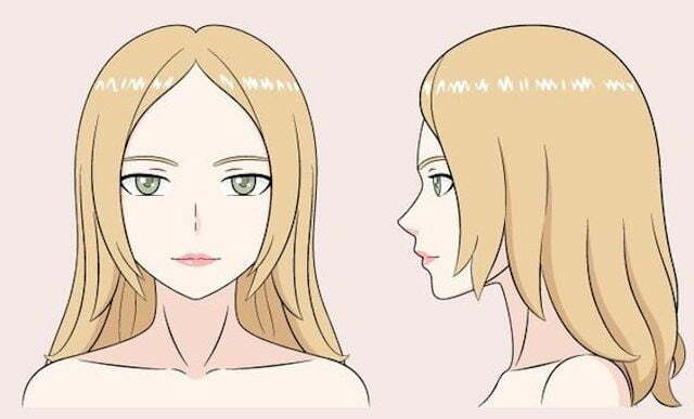 8 bước vẽ khuôn mặt nhân vật Anime nữ
