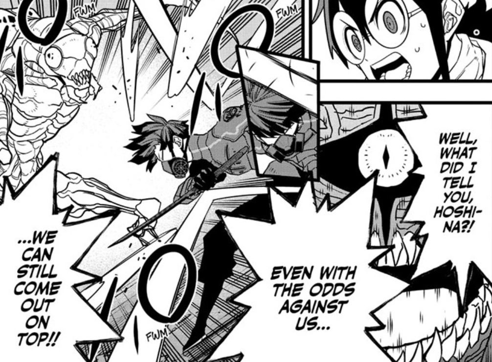 Kaiju No 8 Chapter 75: Cuộc đấu tranh của Kafka với vũ khí X! 3 Kaiju No 8 Chap 75