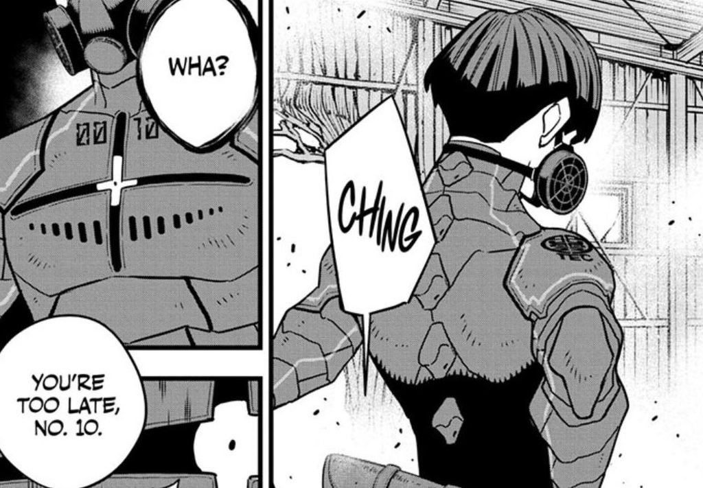 Kaiju No 8 Chapter 75: Cuộc đấu tranh của Kafka với vũ khí X! 2 Kaiju No 8 Chap 75