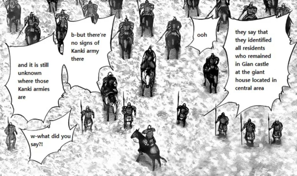 Kingdom Chapter 740: Tới Thành Đông! 3 Vương Quốc Chap 740