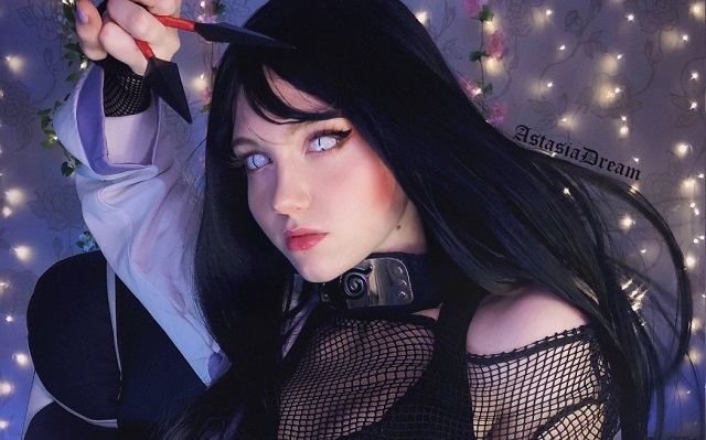 Cosplay Hinata Hyuga siêu nóng bỏng theo phong cách 18+
