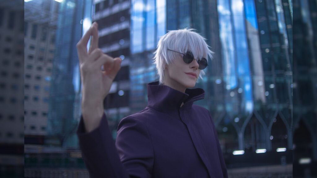 Chiêm ngưỡng bản Cosplay Satoru Gojo hoàn hảo nhất mọi thời đại 1 Chiêm ngưỡng bản Cosplay Satoru Gojo hoàn hảo nhất mọi thời đại
