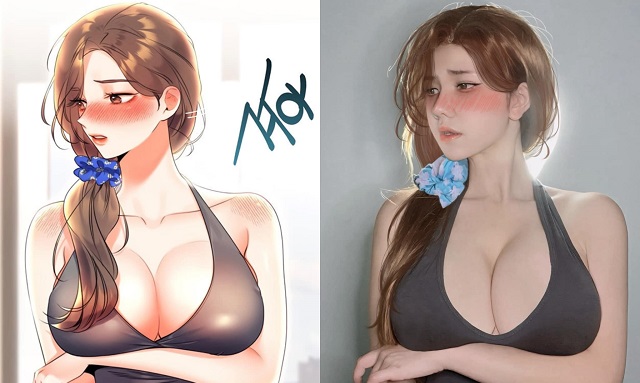 Toát mồ hôi với màn Cosplay vòng 1 siêu khủng của Coser Việt