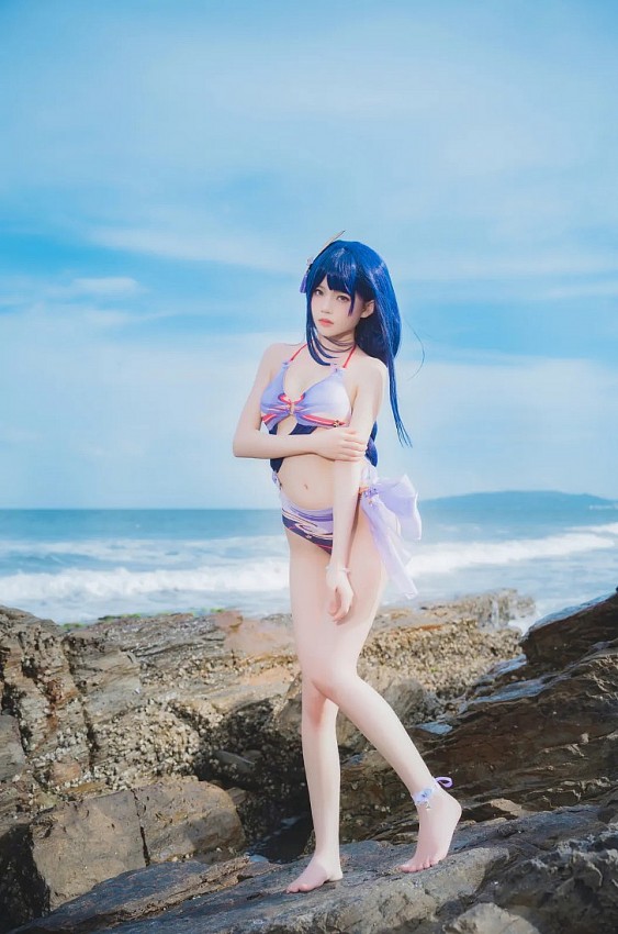 Cherry Neko Cosplay Raiden Shogun từ Genshin Impact khiến fan lim dim 3 Cherry Neko Cosplay Raiden Shogun từ Genshin Impact khiến fan lim dim