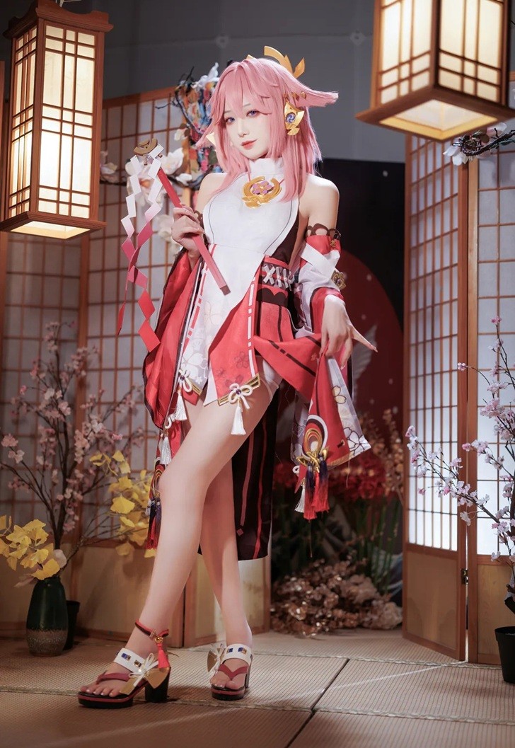 dolly48226855 cosplay yae miko genshin impact 420250207155913