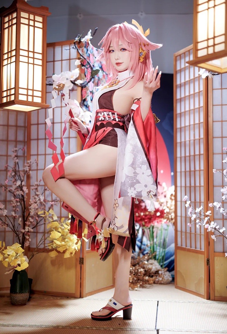dolly48226855 cosplay yae miko genshin impact 520250207155914