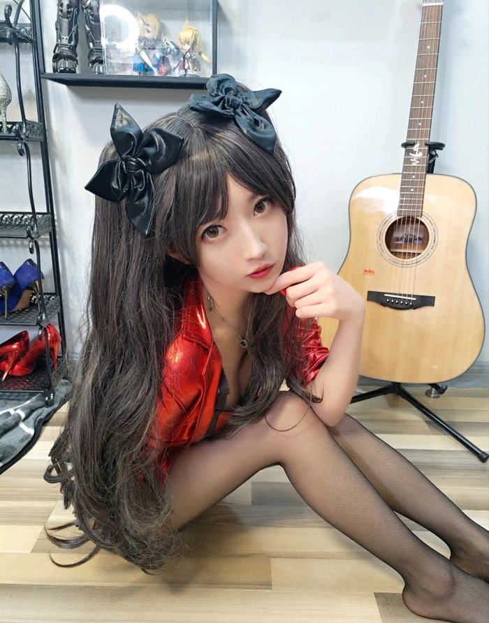 tohsaka rin quyen ru ngay ngat voi man cosplay moi day me hoac 20241003164206