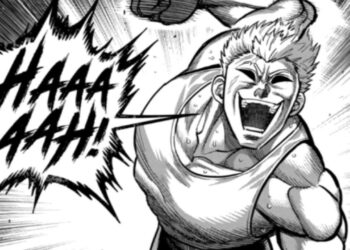 Kengan Omega Chapter 307: Kure Raian Vs Narushima Koga