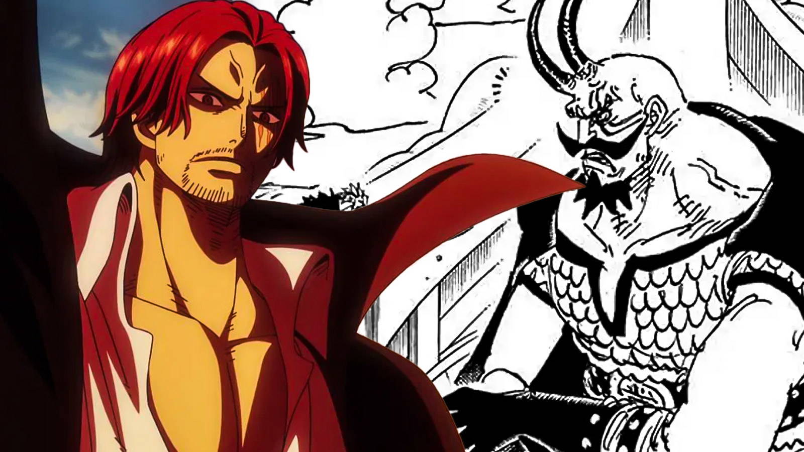 One Piece 1167: Shanks xuất hiện với vai trò 'Lưỡi gươm tận tụy của Thần' tại Mary Geoise